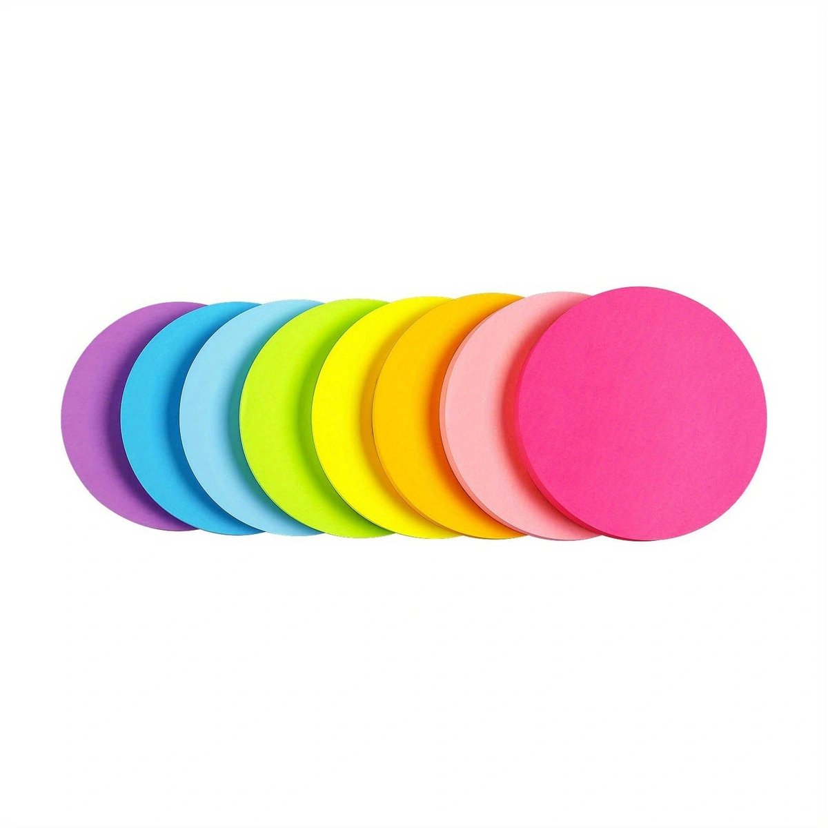longziming -Kleefnotities 7×7 cm – Set van 8 Kleuren, 30Vellen per Blok – Sterk Hechtende Notitieblokjes voor Thuis, Kantoor & School – Perfect voor Muren, Schermen en Whiteboards