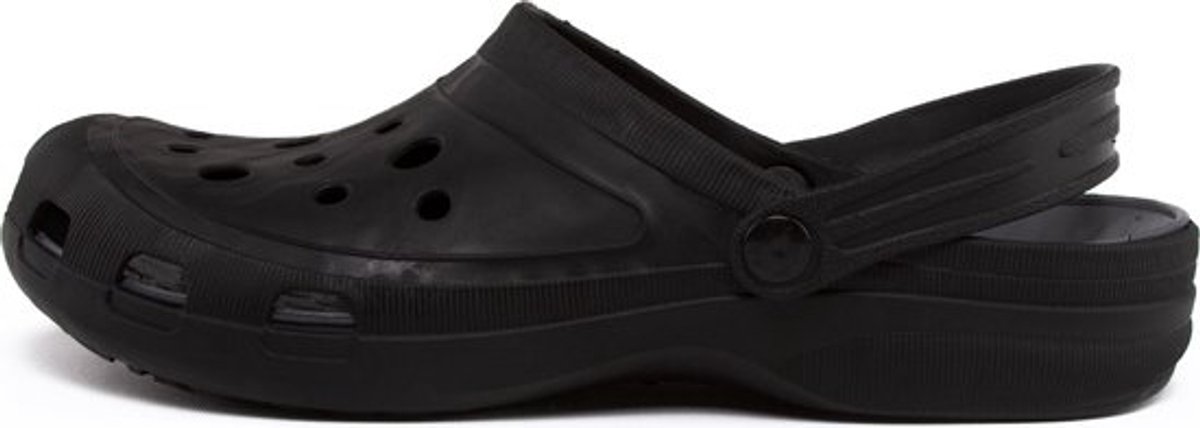 Buckhead - Pantoffels - Unisex Slipper - Antibacterieel - Anatomisch - Licht & Flexibel - Massage-effect - Zwart - Maat 37/38