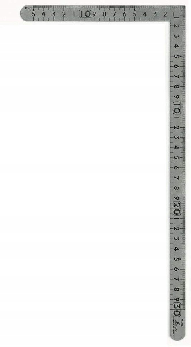 Merkloos Markless Winkelhaak Staal 15x30cm - Precisie en Duurzaamheid
