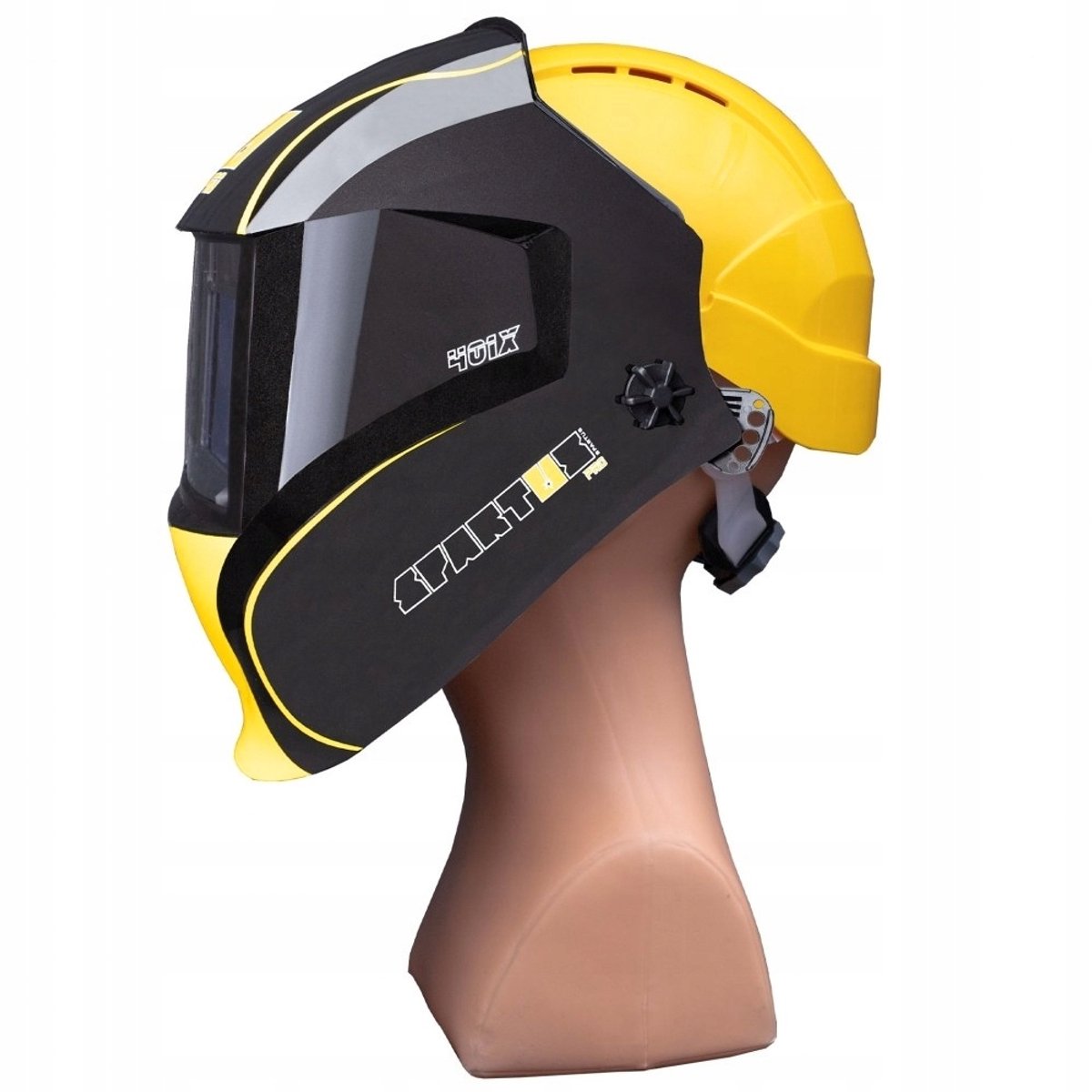 Merkloos Automatische lashelm met helm en adapter, professionele bescherming