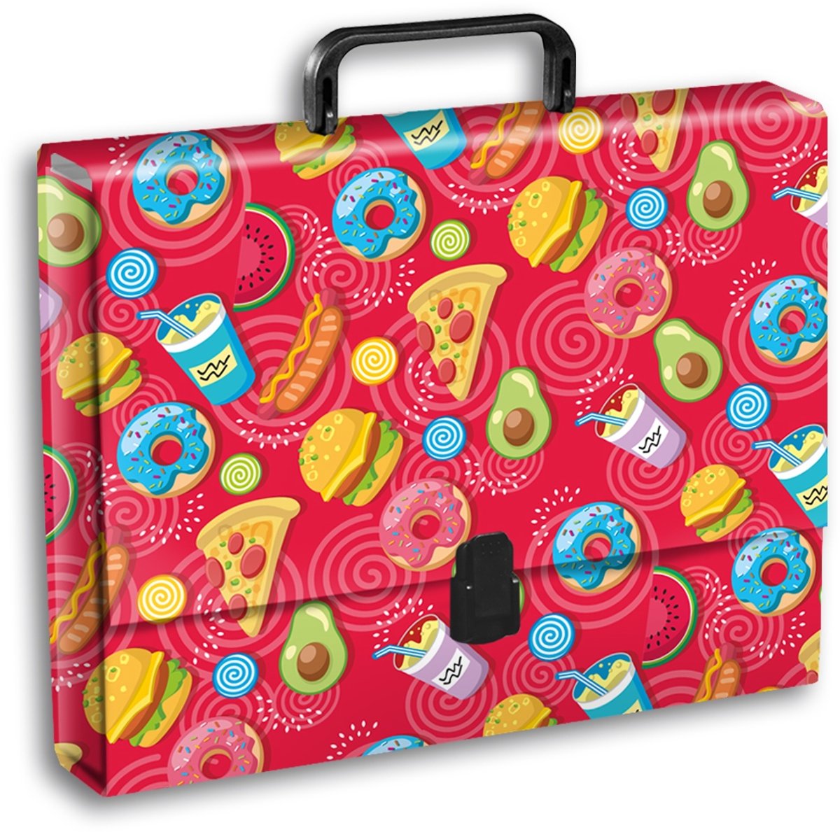 Penmate A4 Aktetas met Handvat - Food Design