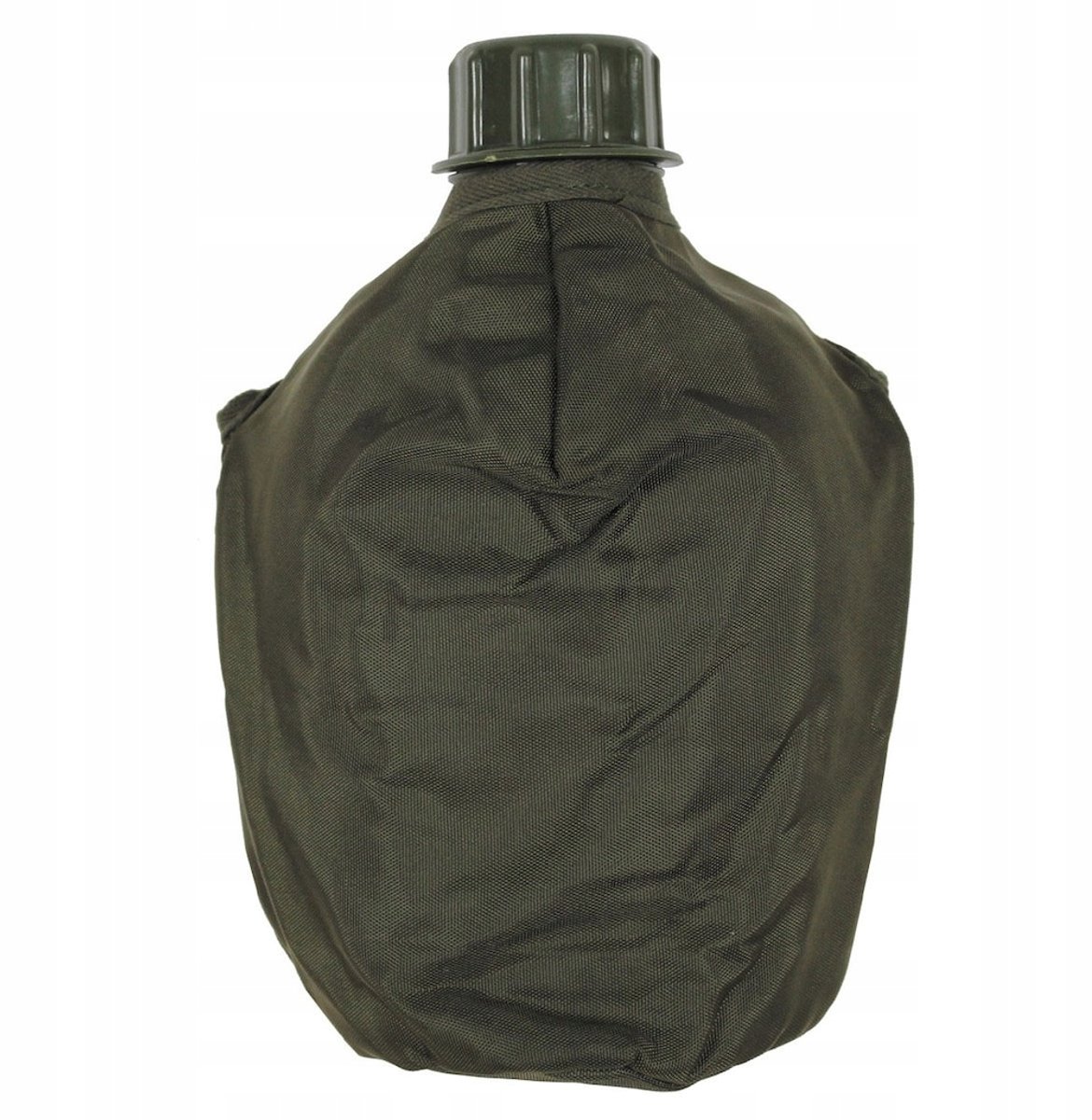 MFH Militaire Waterfles 1L Olive met Hoes - BPA-vrij