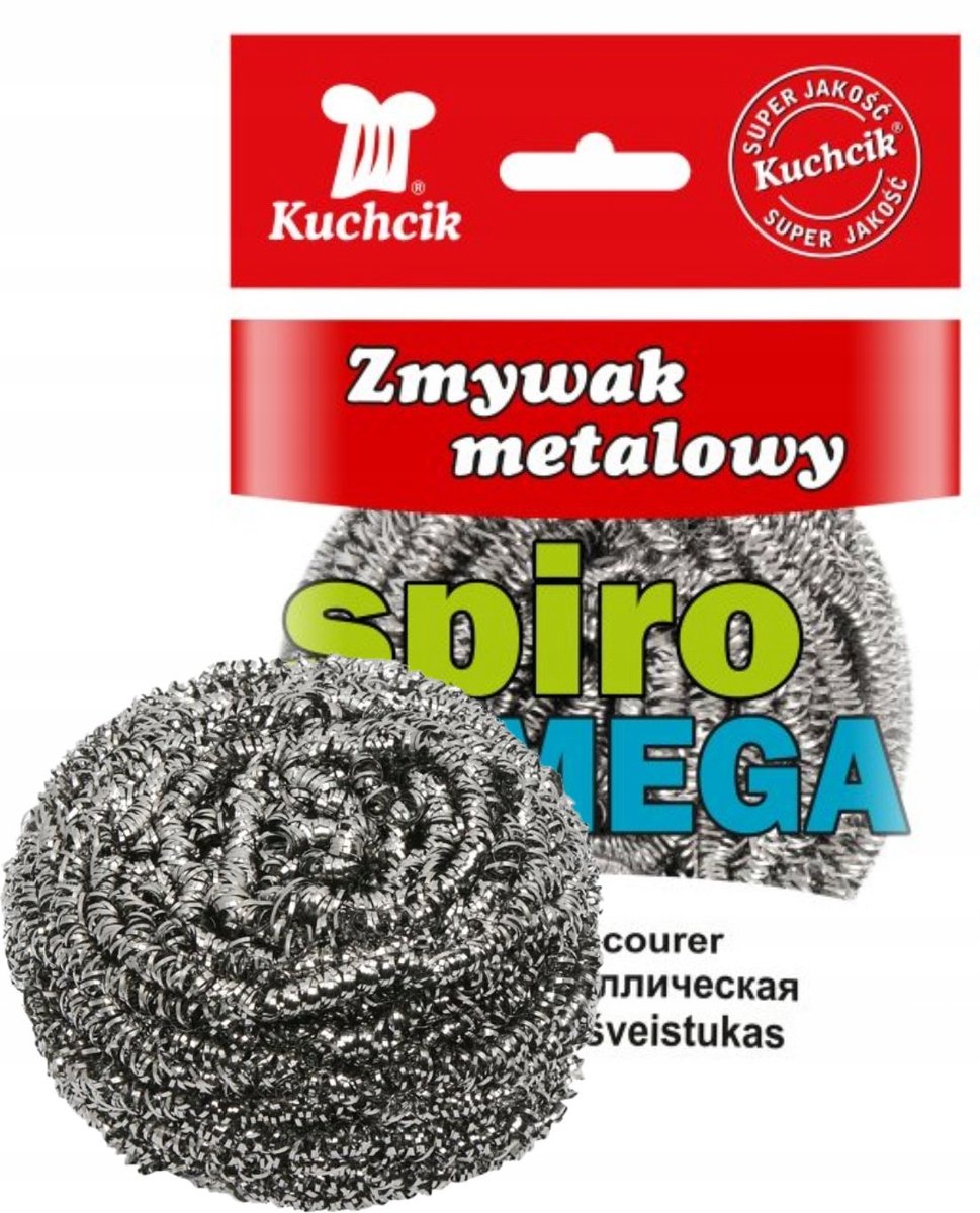 SPIRO MEGA Metalen Schuurbol - Krachtige Reiniging voor Keuken