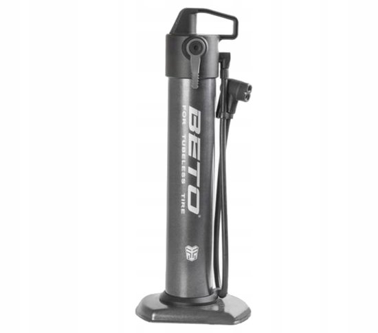 Beto Air-Tank Tubeless Compressor Fietspomp met Dubbele Kop — afbeelding 2