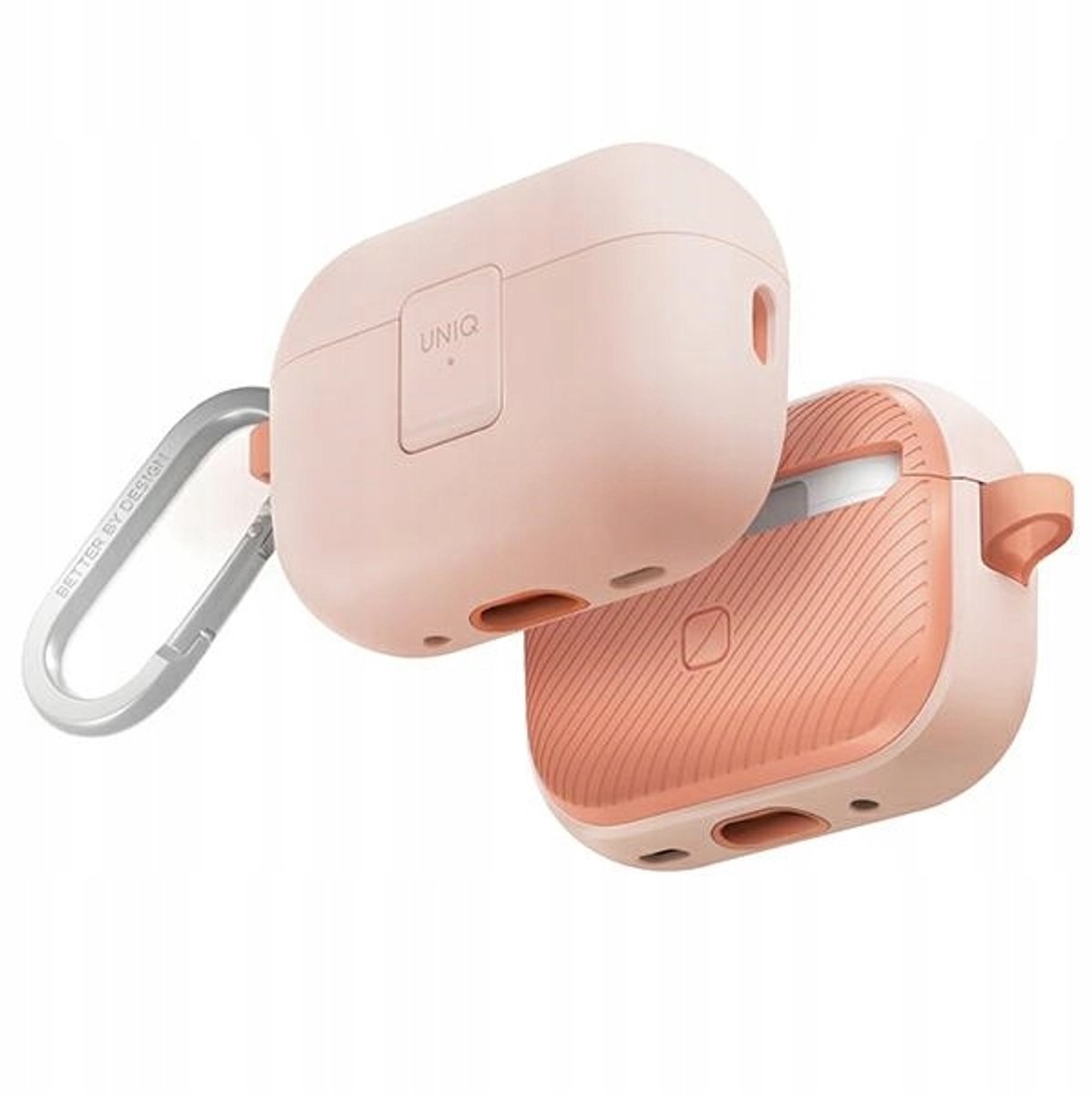 UNIQ Clyde Lock Case voor AirPods Pro 2 (2022/2023) - Poederroze