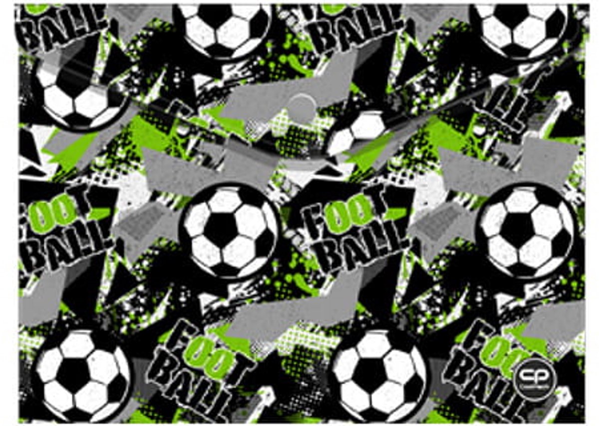 CoolPack Kaart A4 met Druk - Let's Goal - Veelkleurig