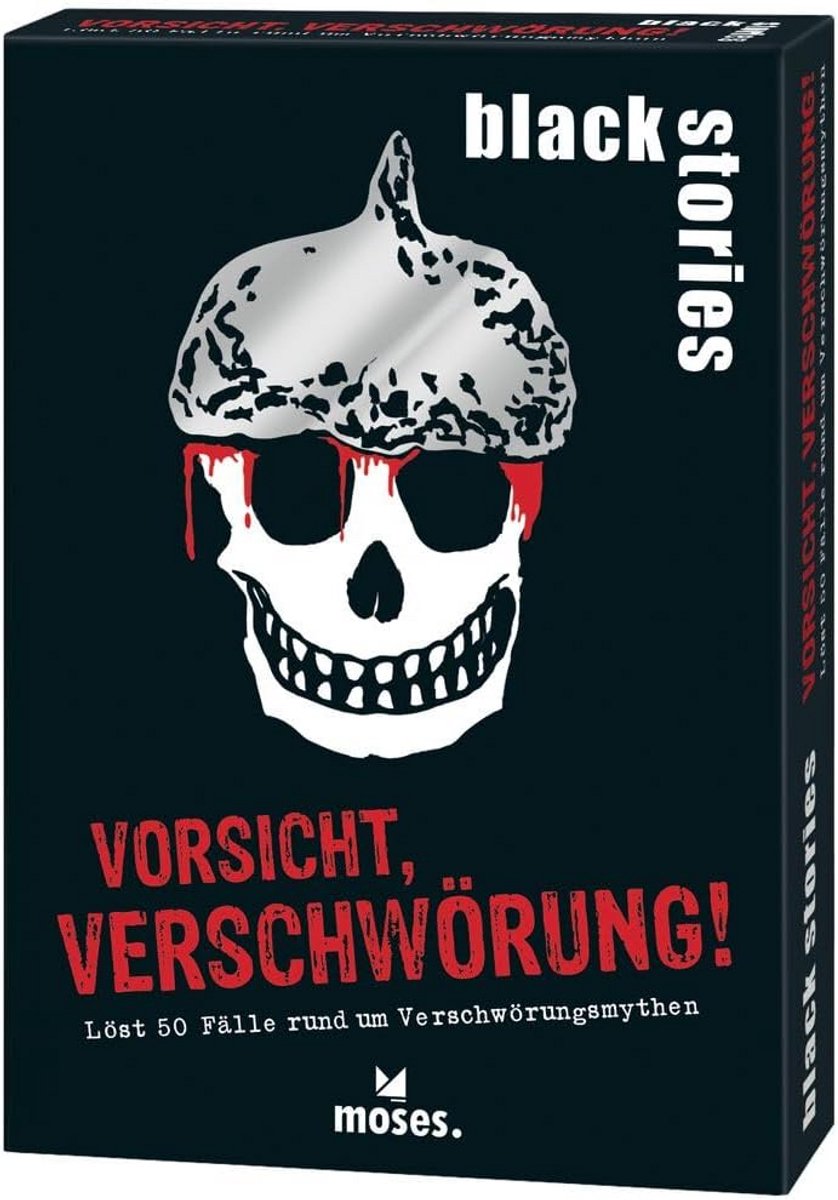 Verschwörungstheorien Rätselspiel – 50 gruselige Geschichten zum Raten