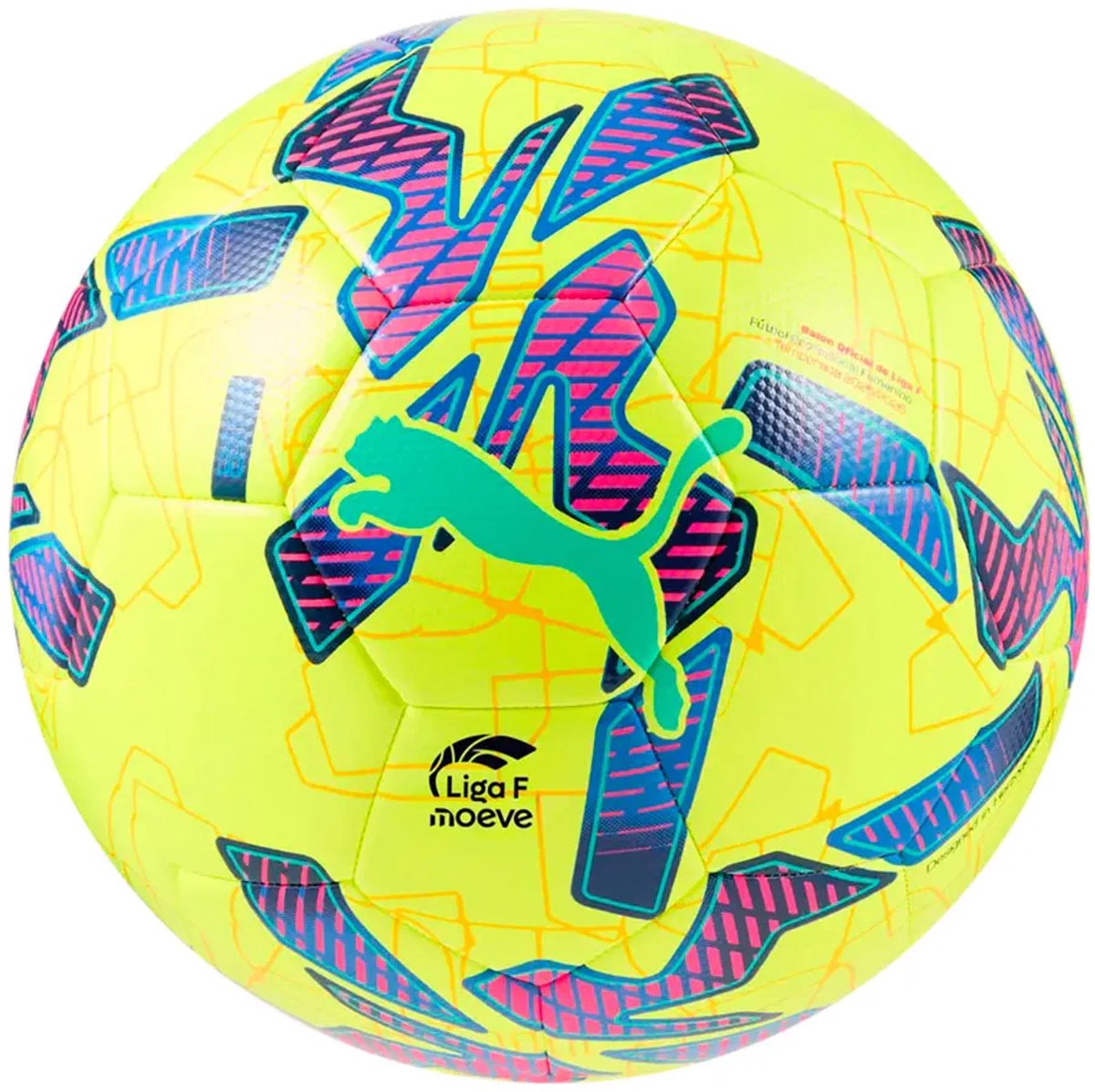 Puma Liga F Hybrid Voetbal Geel 5