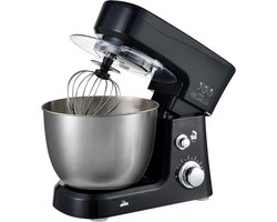 Quvo® Mixer met mengkom - Mixer - Mixer met mengkom keukenmachine - Zilver - 22 cm x 35 cm x 30 cm