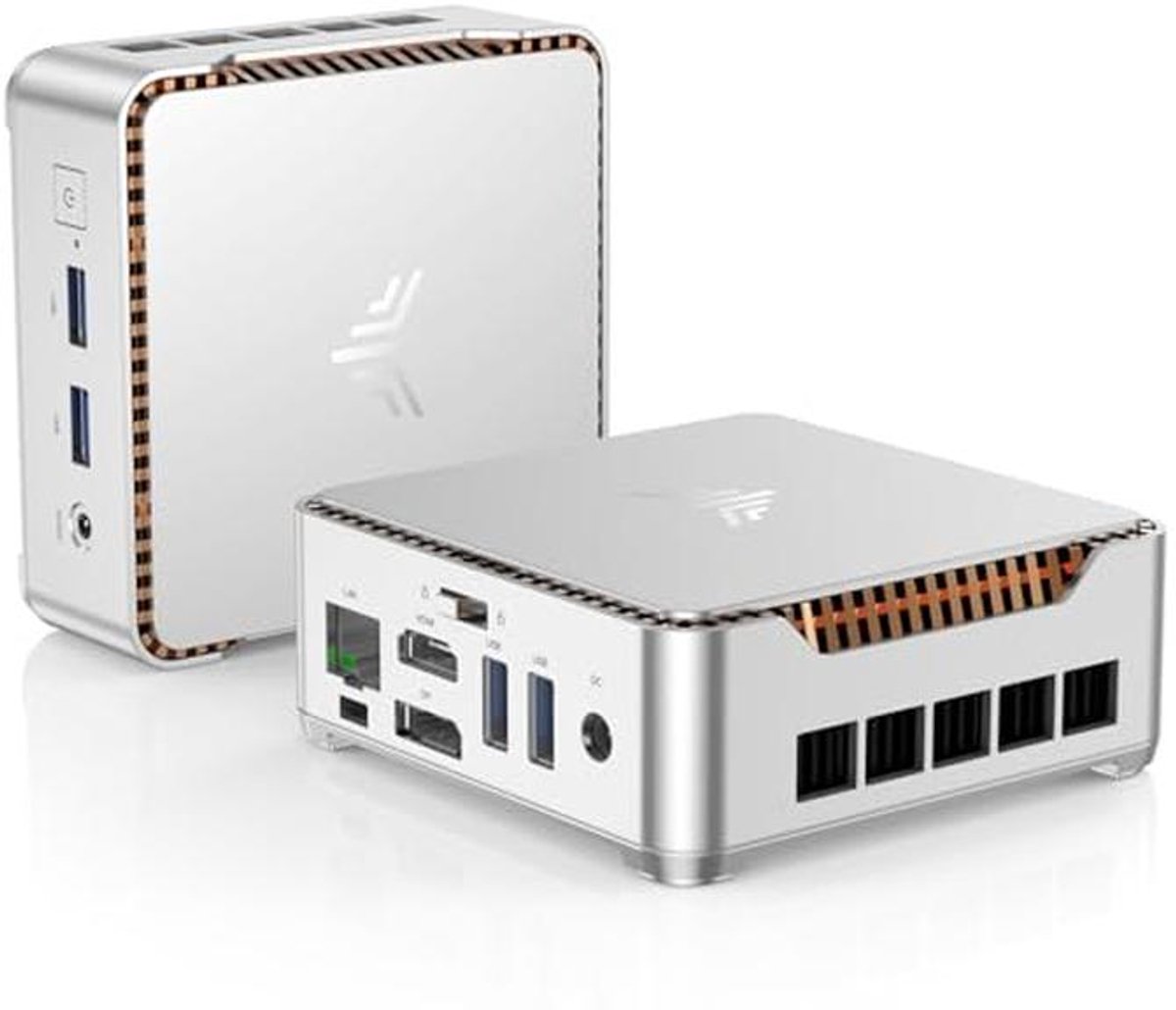 Mini PC met 1024GB SSD, Dual-WiFi en 4K Dual Display - Ideaal voor Thuis en Kantoor