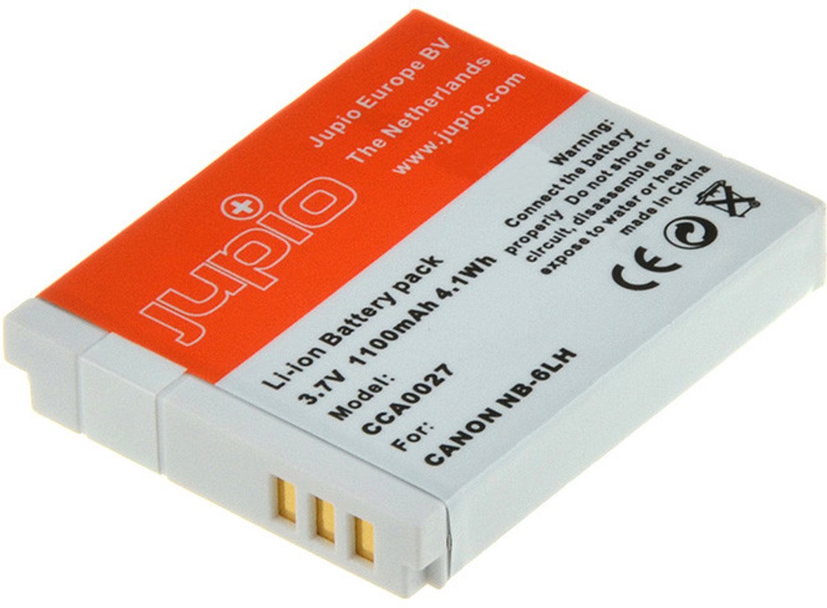 Jupio NB-6LH 1100 mAh - Accu voor digitale camera