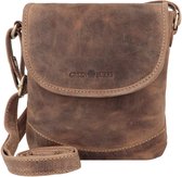 Greenburry Vintage Schoudertas II Leer 17 cm - Dames - brown