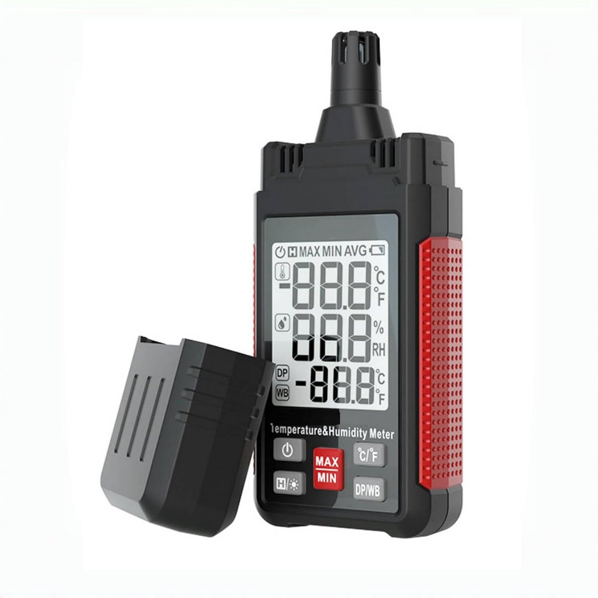 Digitale Thermometer en Hygrometer Binnen Buiten met Dauwpunt en Max/Min Functie