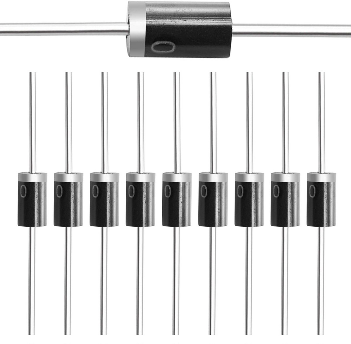 20x Schottky Diode 5A 60V Hoogrendement Gelijkrichter (DO-201AD/DO-27)