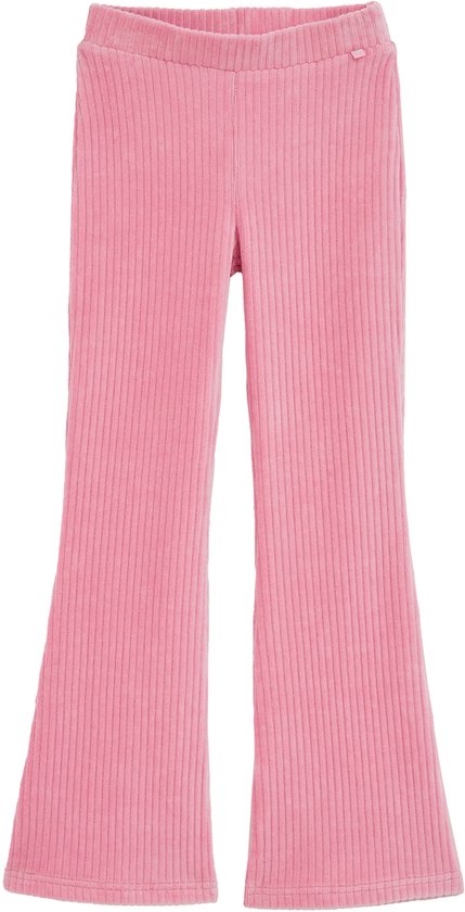 Leggings côtelés évasés en velours WE Fashion Filles