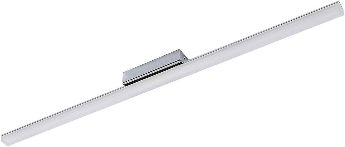 Moderne LED Plafondlamp Badkamer IP44 - Dimbare Wandlamp Wit met Chroom