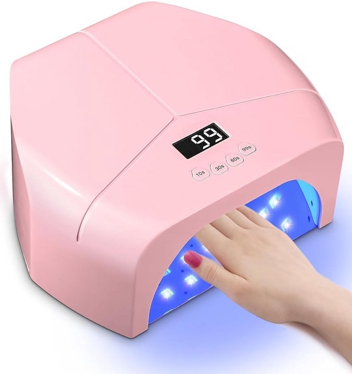 Krachtige UV-LED Lamp voor Gellak Drogen met Automatische Sensor en Afneembare Basis