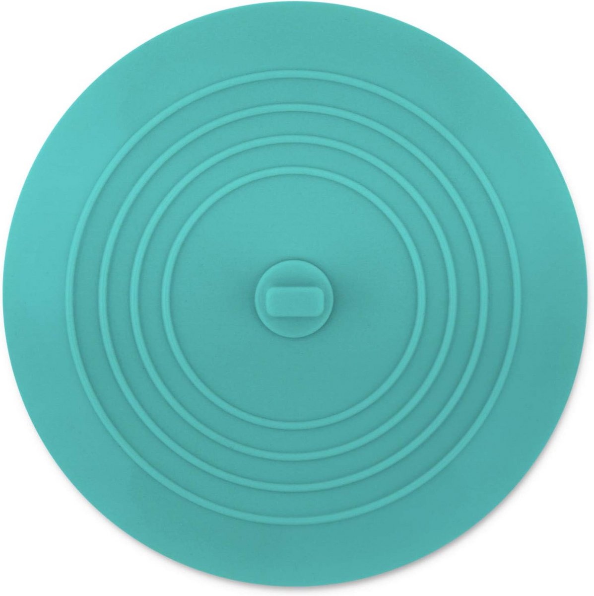 Siliconen Badstop - Grote Afvoerplug - Water Besparen - Plat Zuigontwerp - 15 cm Doorsnede - Aqua