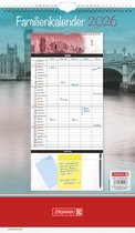 Grote Familiekalender 2026 voor 5 Personen - Maandoverzicht en Planning