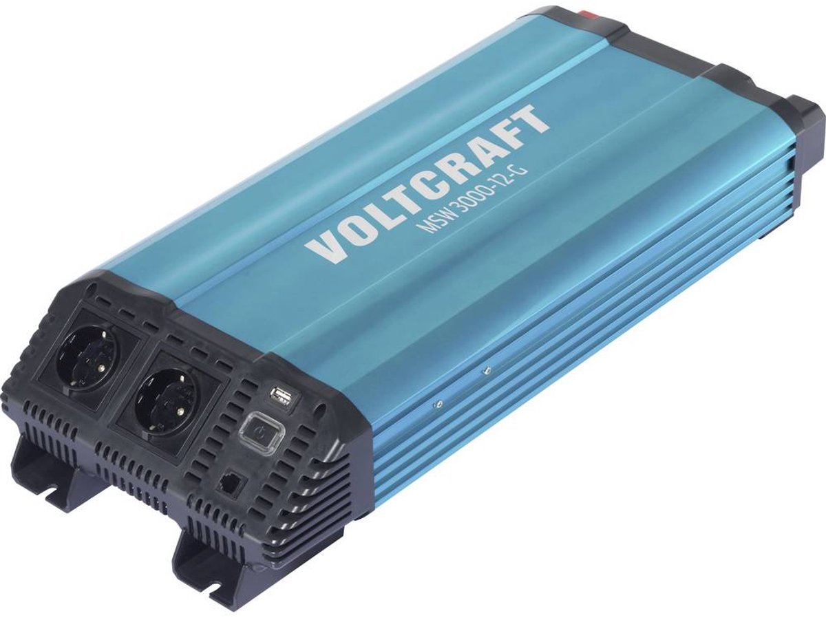 VOLTCRAFT MSW 3000-12-G Omvormer 3000 W 12 V/DC - 230 V/AC Gemodificeerde sinusvorm