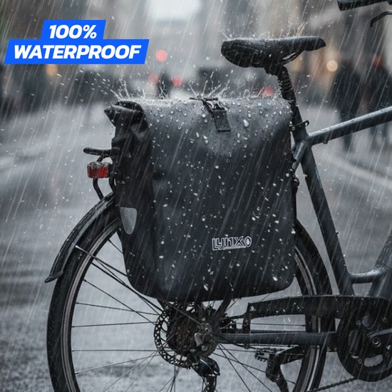 Lynx VALLEY XL E-BIKE Enkele Fietstas - Mat/Zwart van Lynx. — afbeelding 5