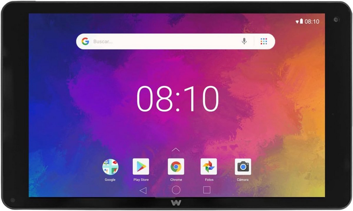 10,1 inch Android Tablet 3GB RAM 64GB Intern Geheugen Uitbreidbaar MicroSD 5000 mAh Accu Zwart