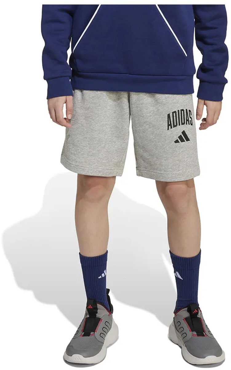 Adidas Seasonals Essentials Collegiate Typography Korte Broek 13-14 Years Jongens Meisjes Zwart