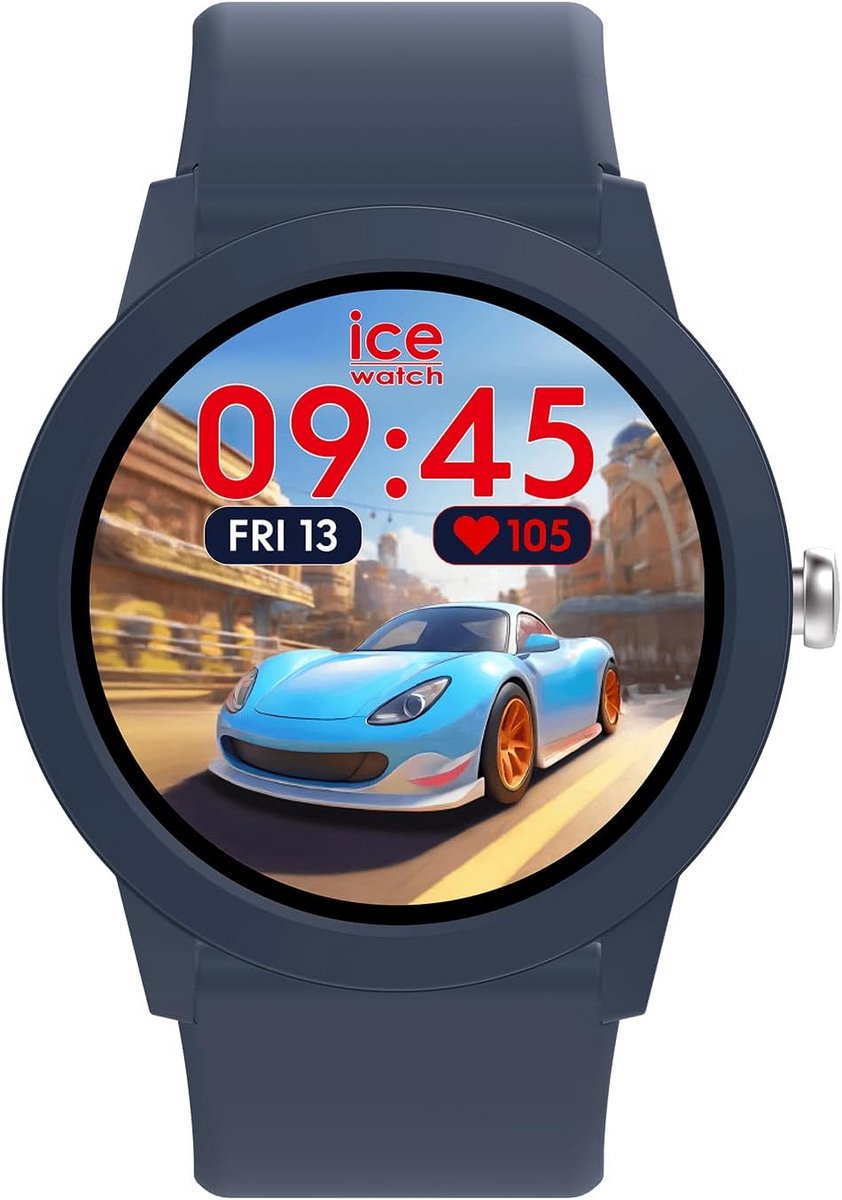 Slimme Horloge met Hartslagmeter en Alarm - Compact AMOLED Display
