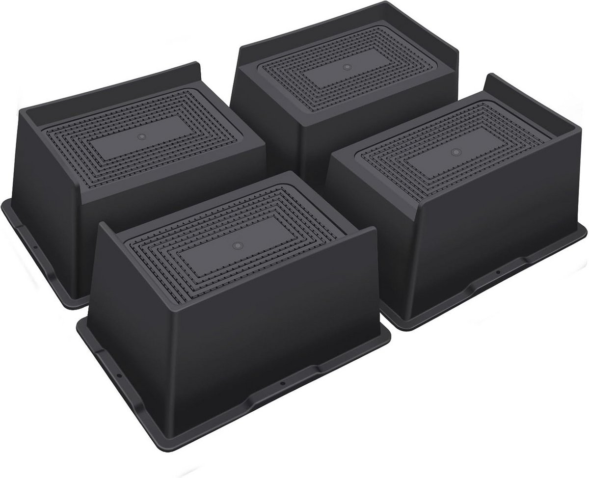 Bedverhogers 10,5 cm - Extra brede meubelverhogers voor bank, tafel en bureau