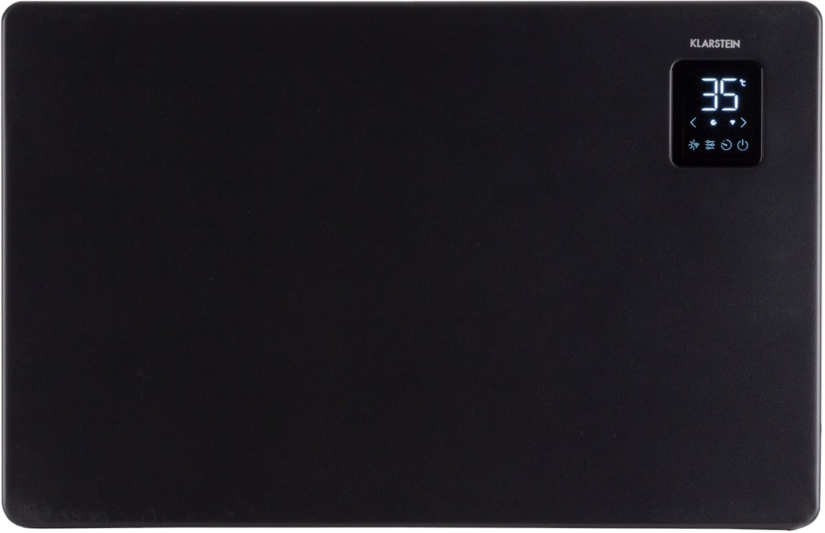 Klarstein elektrische kachel, convectiekachel, vrijstaand of wandmodel, energiebesparende elektrische kachel, app-gestuurd, stille elektrische kachel, vrijstaande elektrische radiator met thermostaat, 1500 W – foto 6