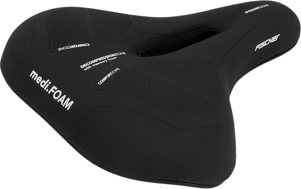 Traagschuim Zadel voor Fietsen | Comfortabel en Drukontlastend Zadel voor City, Trekking en MTB