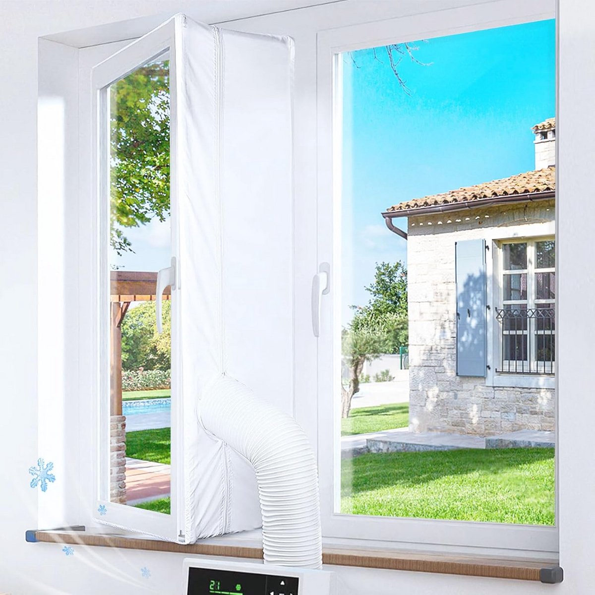 Vensterverzegeling voor Mobiele Airconditioners en Hete Luchtstop - 560CM