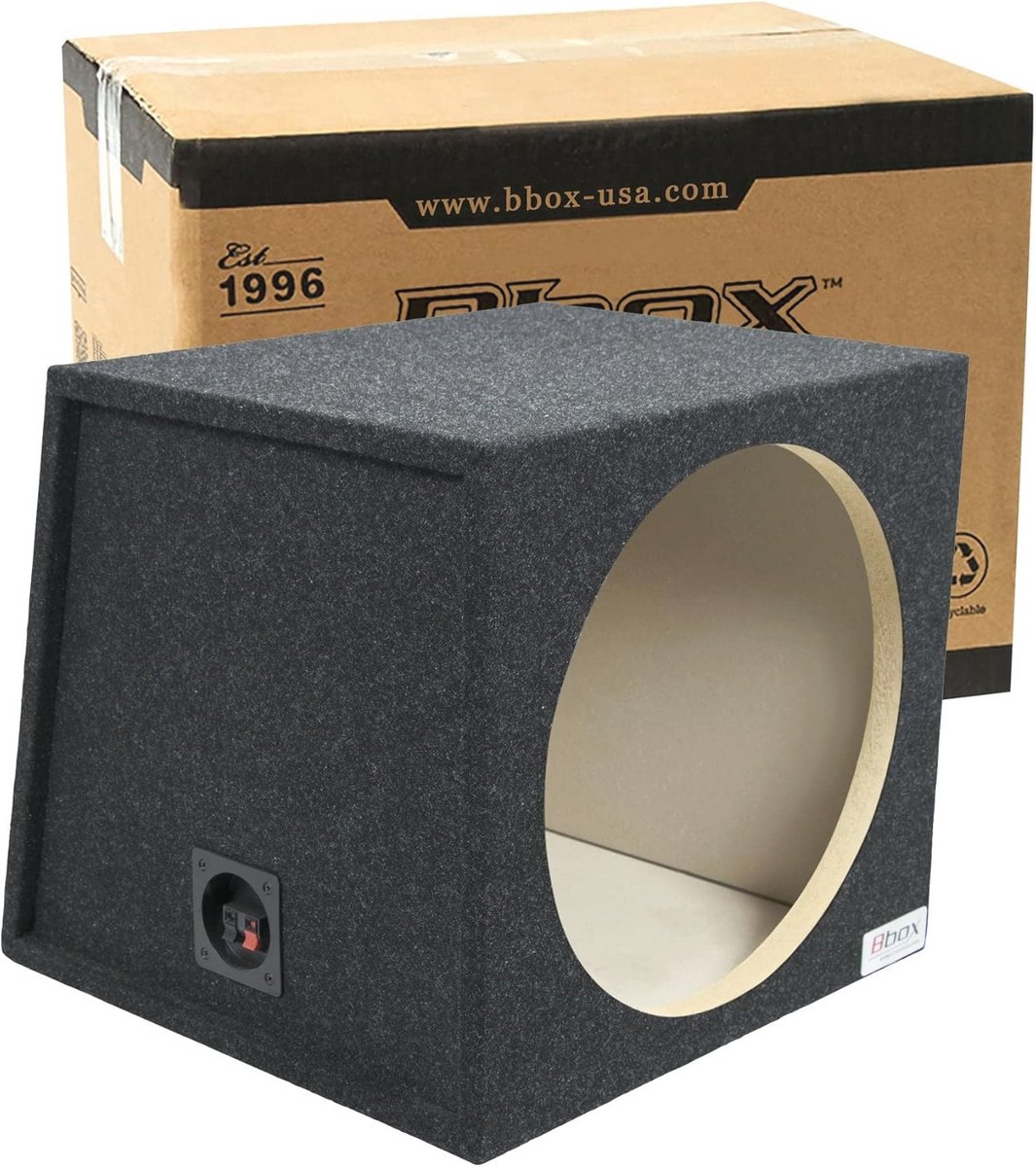 15 Inch Subwoofer Behuizing voor Auto - Verbeterde Geluidskwaliteit en Diepe Bass