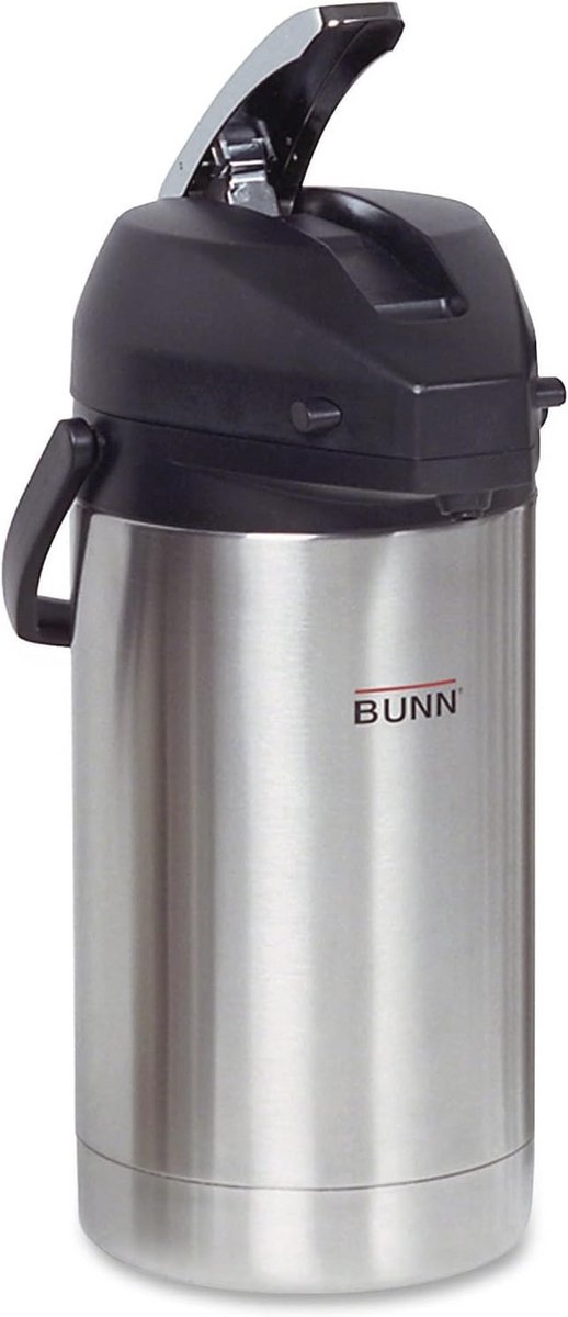 Lever-Action Airpot 3.0 Liter Roestvrij Staal voor Warme Dranken