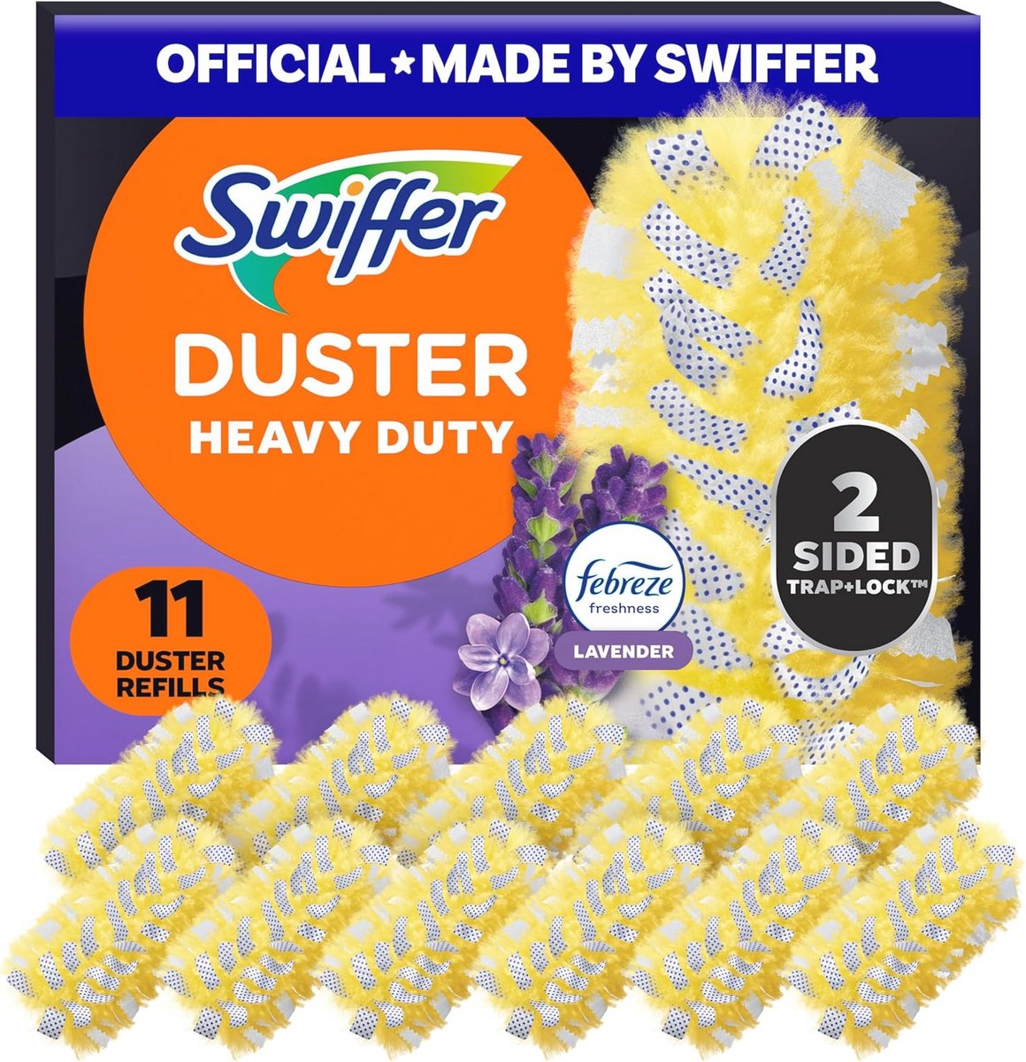 Multi-Surface Heavy Duty Duster Navullingen Lavendel - 11 Stuks
