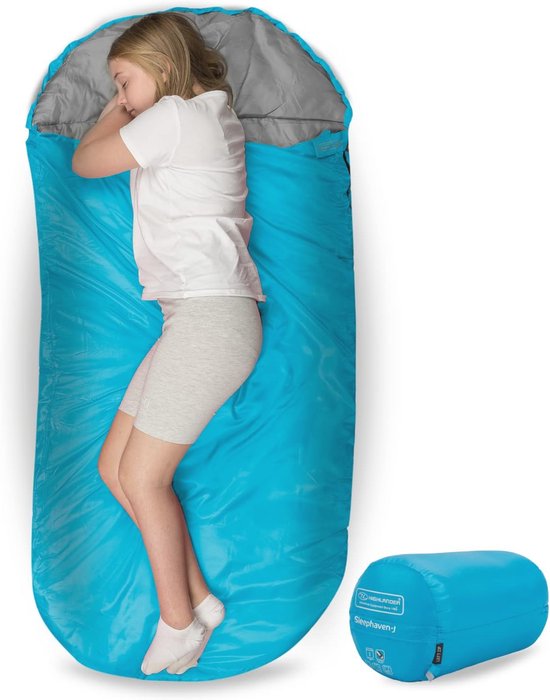 Brede slaapzak XL - Perfect voor kamperen en festivals — afbeelding 4