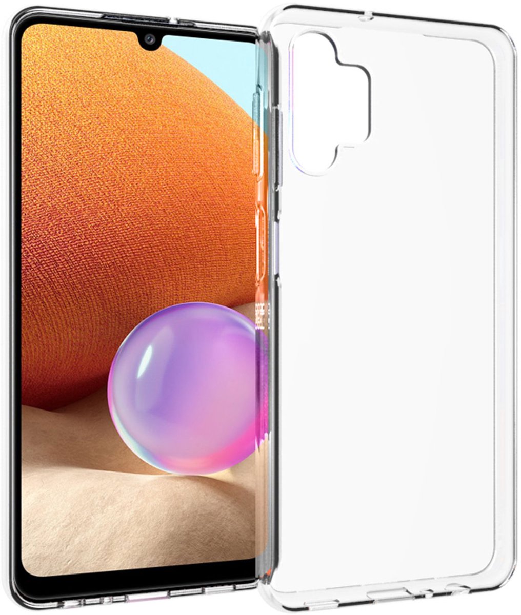 Accezz Hoesje - Geschikt voor Samsung Galaxy A32 (5G) - Clear Backcover - Transparant