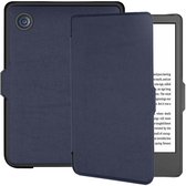 iMoshion Slim Hard Case Bookcase pour Kobo Clara 2E - Bleu foncé