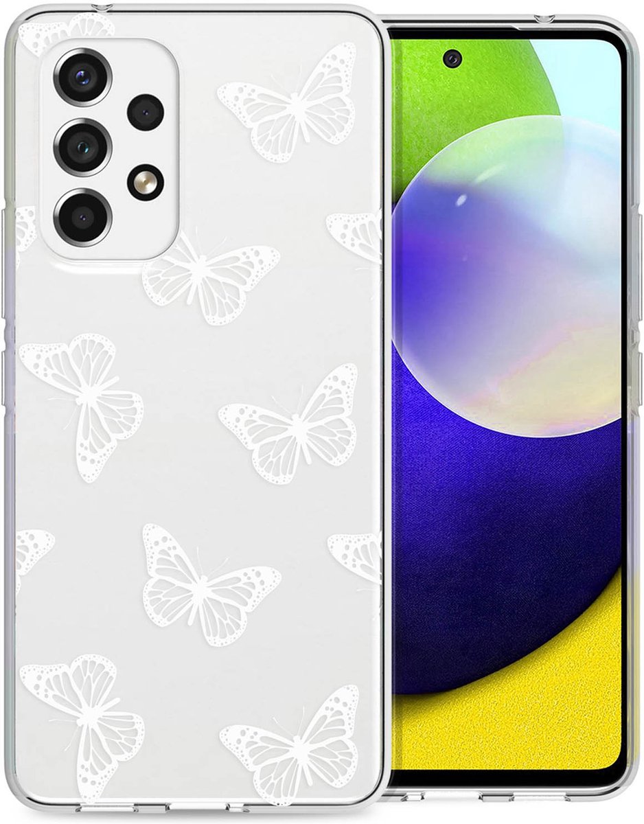 imoshion Hoesje - Geschikt voor Samsung Galaxy A53 - Design hoesje - Butterfly