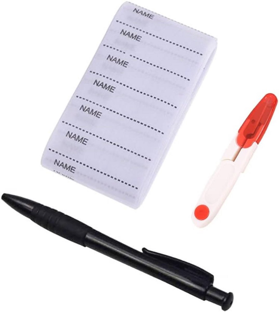 Wasbare Naamstickers voor Kleding - 200 Stuks - Strijketiketten en Labelstickers