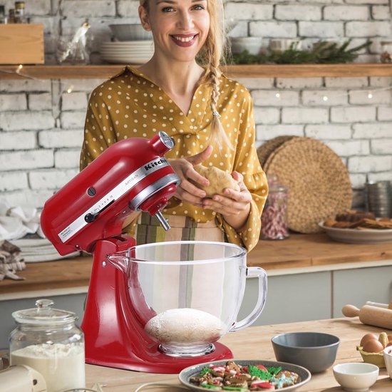 Glazen Mengkom voor Tilt-Head Stand Mixer van Merkloos — afbeelding 4