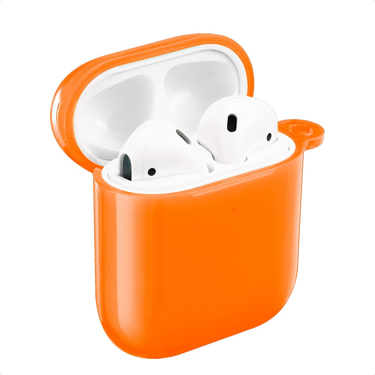 imoshion Neon Case - Hoesje geschikt voor AirPods 1 / 2 - Oranje