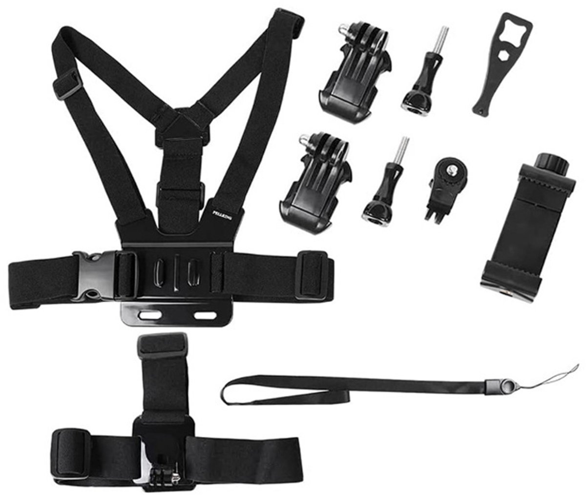 Geschikt voor GoPro actiecamera accessoirekit