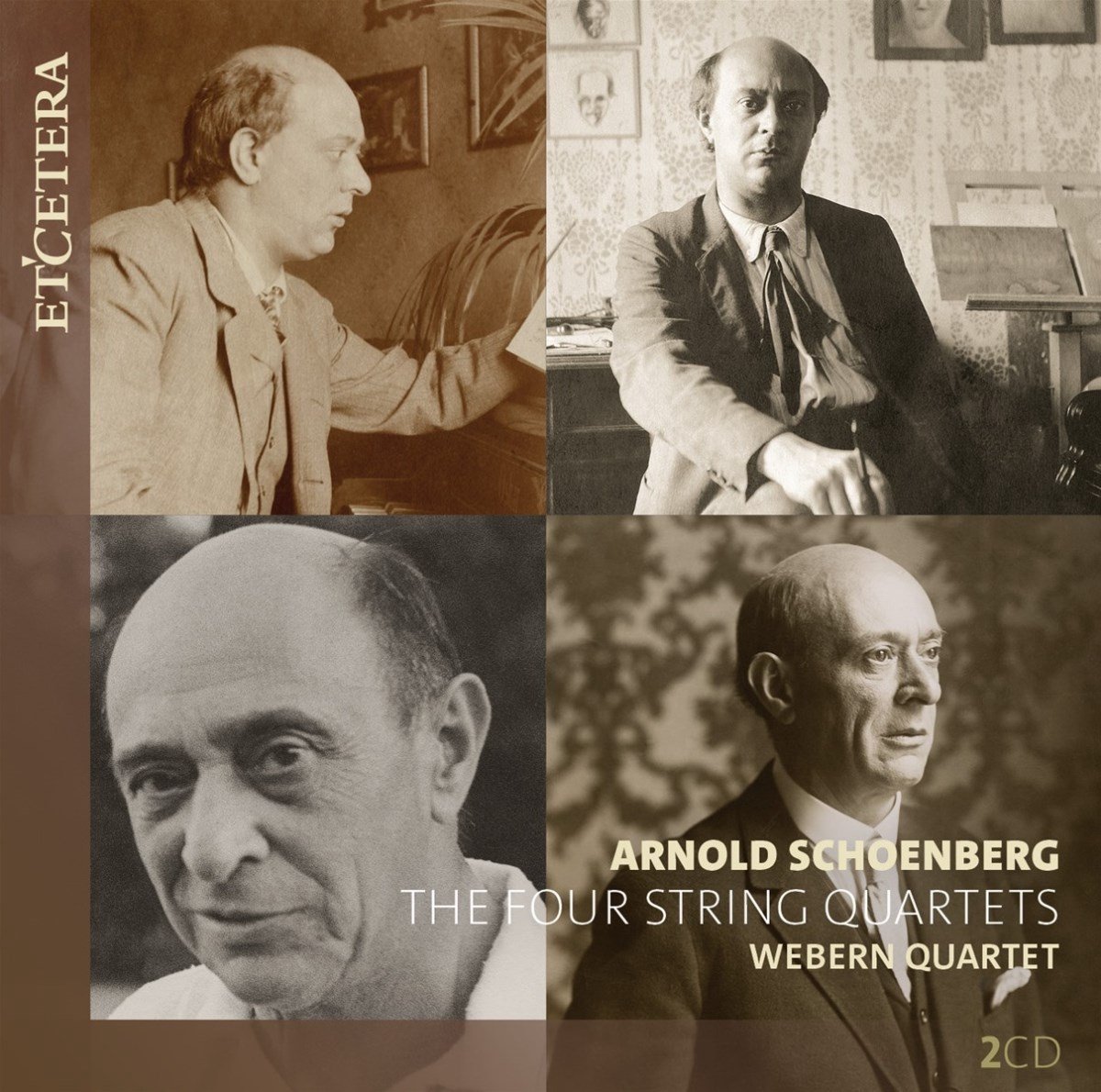 Webern Quartet, Yui Futaeda - Schoenberg: String Quartets 1-4 (2 CD)