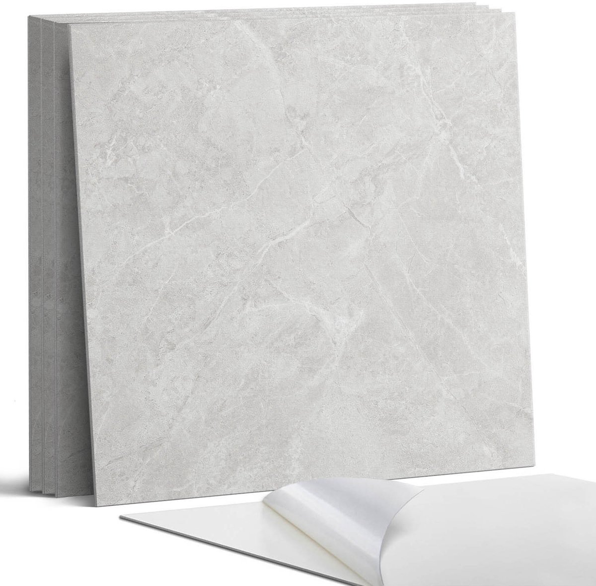 Coloray Wandpanelen Zelfklevend - Natuursteenpatroon Zelfklevende Wandpanelen - 50 cm x 50