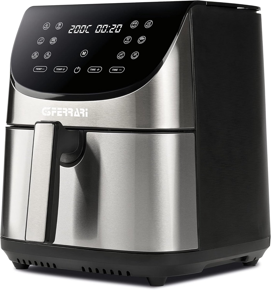 XXL Heteluchtfriteuse 8 Liter met Digitale Display en 1700 Watt Vermogen