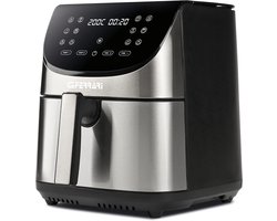 XXL Heteluchtfriteuse 8 Liter met Digitale Display en 1700 Watt Vermogen