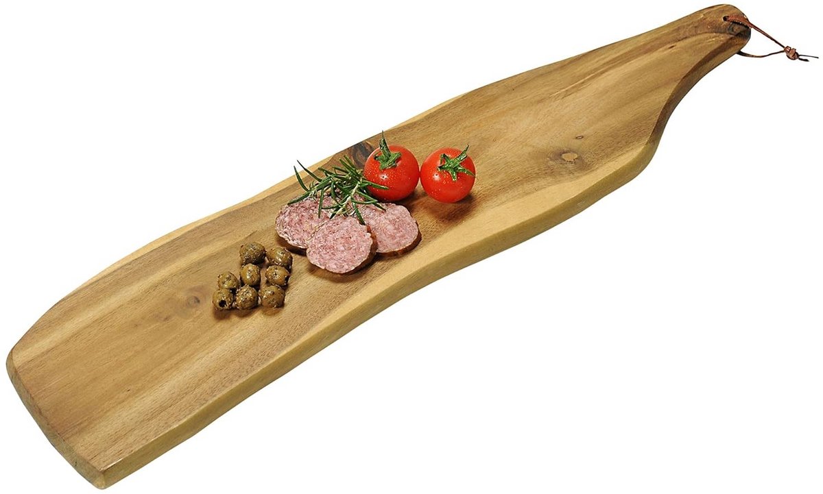 Rustieke Serveplank 71-85x17-21x2,5cm Hout