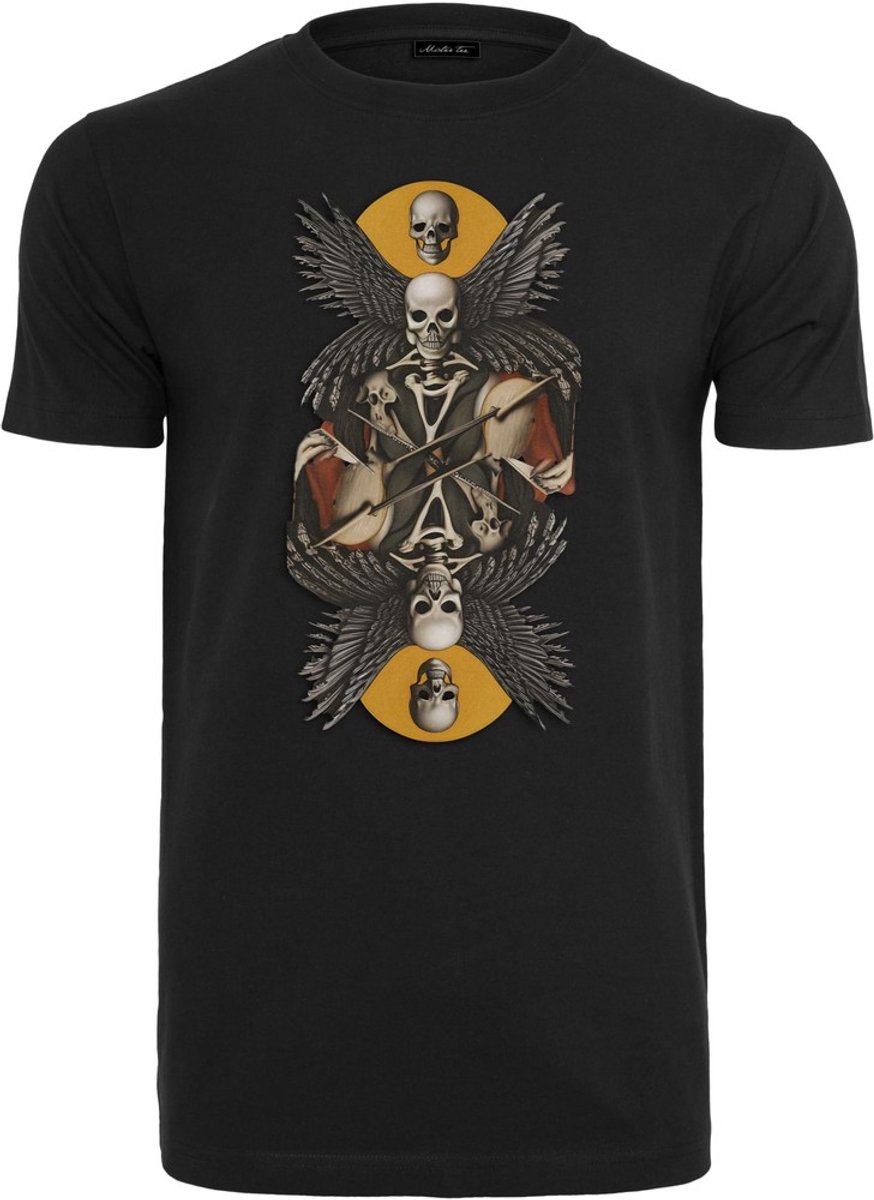 Mister Tee Angel Of Death Heren Tshirt S Zwart