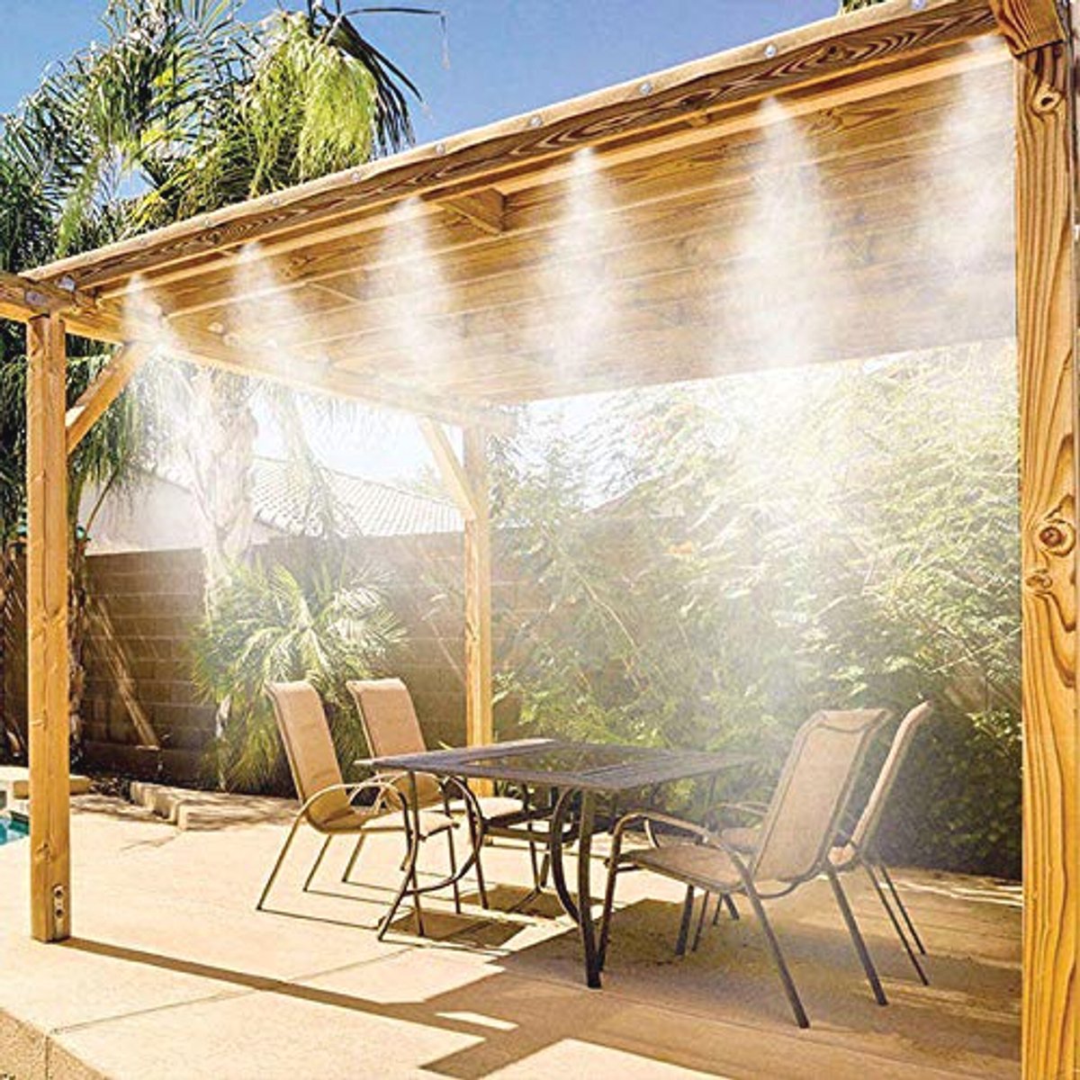 Verstuiver Set voor Buiten - Miracle Mist - Koeling en Irrigatiesysteem